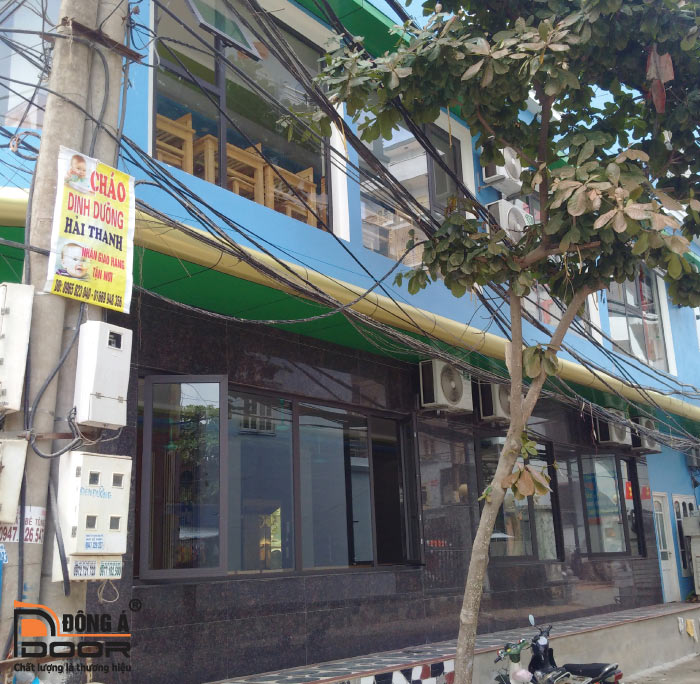 cong trinh khach san bien xanh